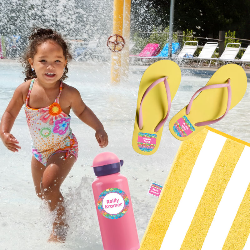 Waterproof Labels for Kids