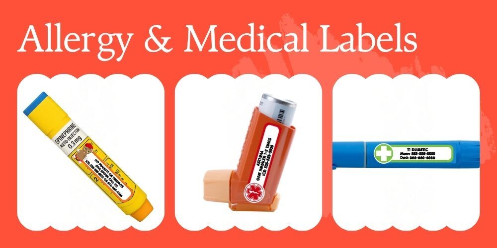 Medical Alert Labels for School