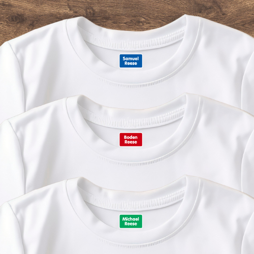 School Clothing Labels